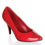 Rode lak pumps met hak | Rode pumps in grote maten | Rode hak mannen