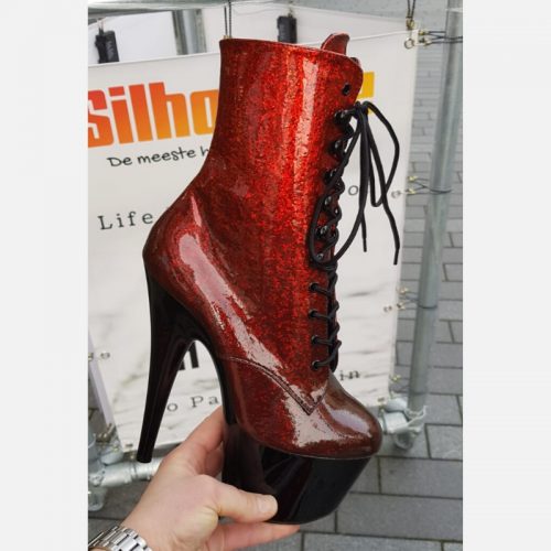 Enkellaarsjes of korte booties | Silhouette | Hoge hakken Enkellaarsjes of korte booties | Silhouette | Hoge hakken
