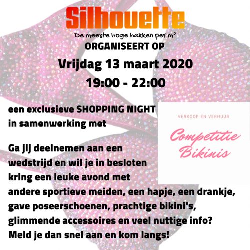 Silhouette Shopping Night Competitie Bikini - 13 maart 2020