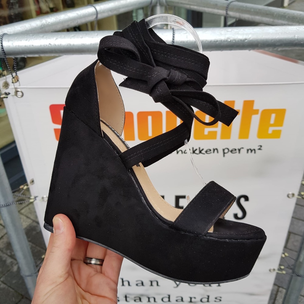 استدارة تتحلل لانهائية zwarte sleehakken - kiki-coco.com