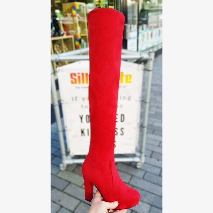 Stretch overknee laarzen kopen? ✔️ Tot 50% korting