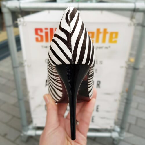 Pumps met hoge hak en zebraprint | Zebra pumps met hak