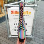 2328-99-002 – Enkellaarsjes met regenboog in grote maten – Rainbow heels van Pleaser in grote maten (1)