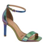 2777-76-001 – Mermaid sandaaltjes met hak en vierkante neus – Mermaid sandalen met dunne hak