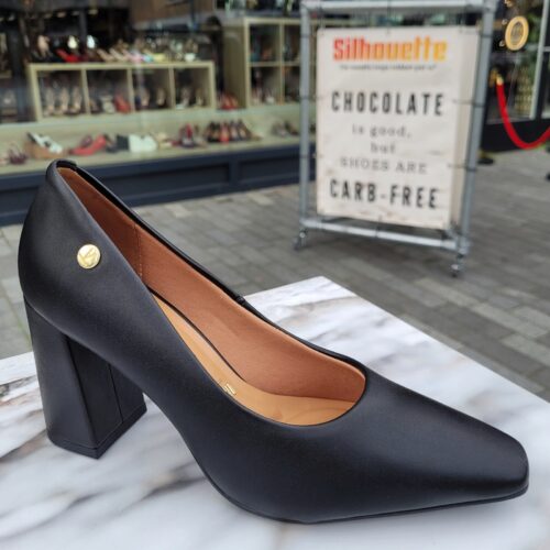 Vizzano stewardessenpumps in leerlook