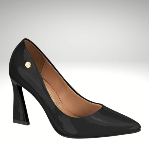 Vizzano pumps in zwart met bijzondere hak | Silhouette