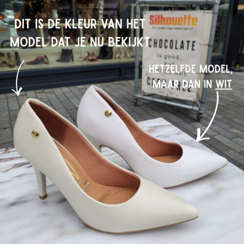 Trouwpumps in wit of trouwpumps in ivoor | Silhouette