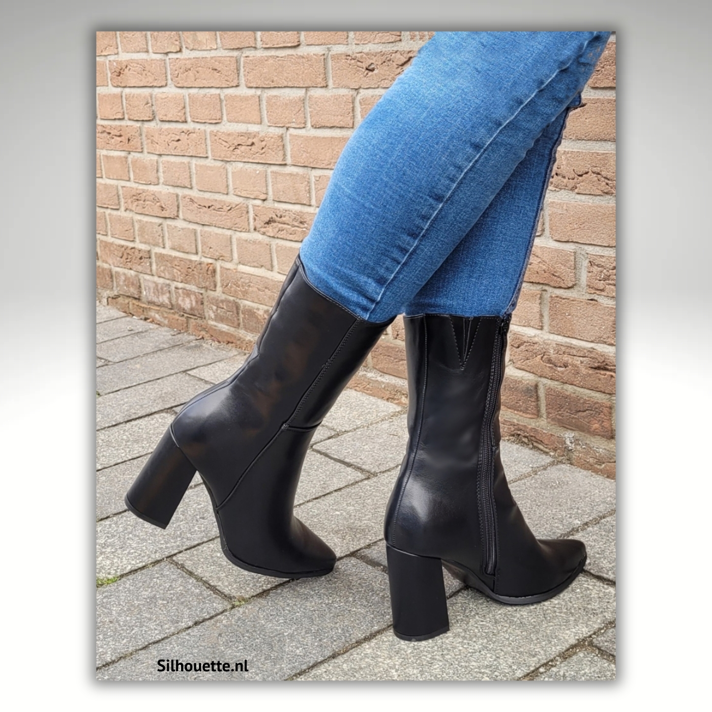 Damesstiefel met ronde punt, ritssluiting, vetersluiting, hoge hak, blokhak, handgemaakte korte schacht laarzen voor dames, grote maat 35-48 z33-691, geel, 46 EU Damesstiefel met ronde punt, ritssluiting, vetersluiting, hoge hak, blokhak, handgemaakte korte schacht laarzen voor dames, grote maat 35-48 z33-691, geel, 46 EU