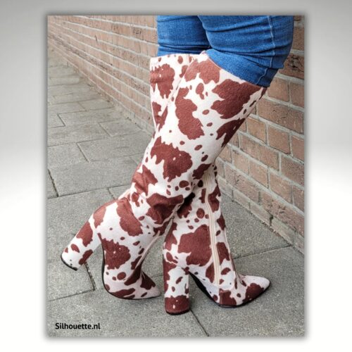 laarzen koeienprint