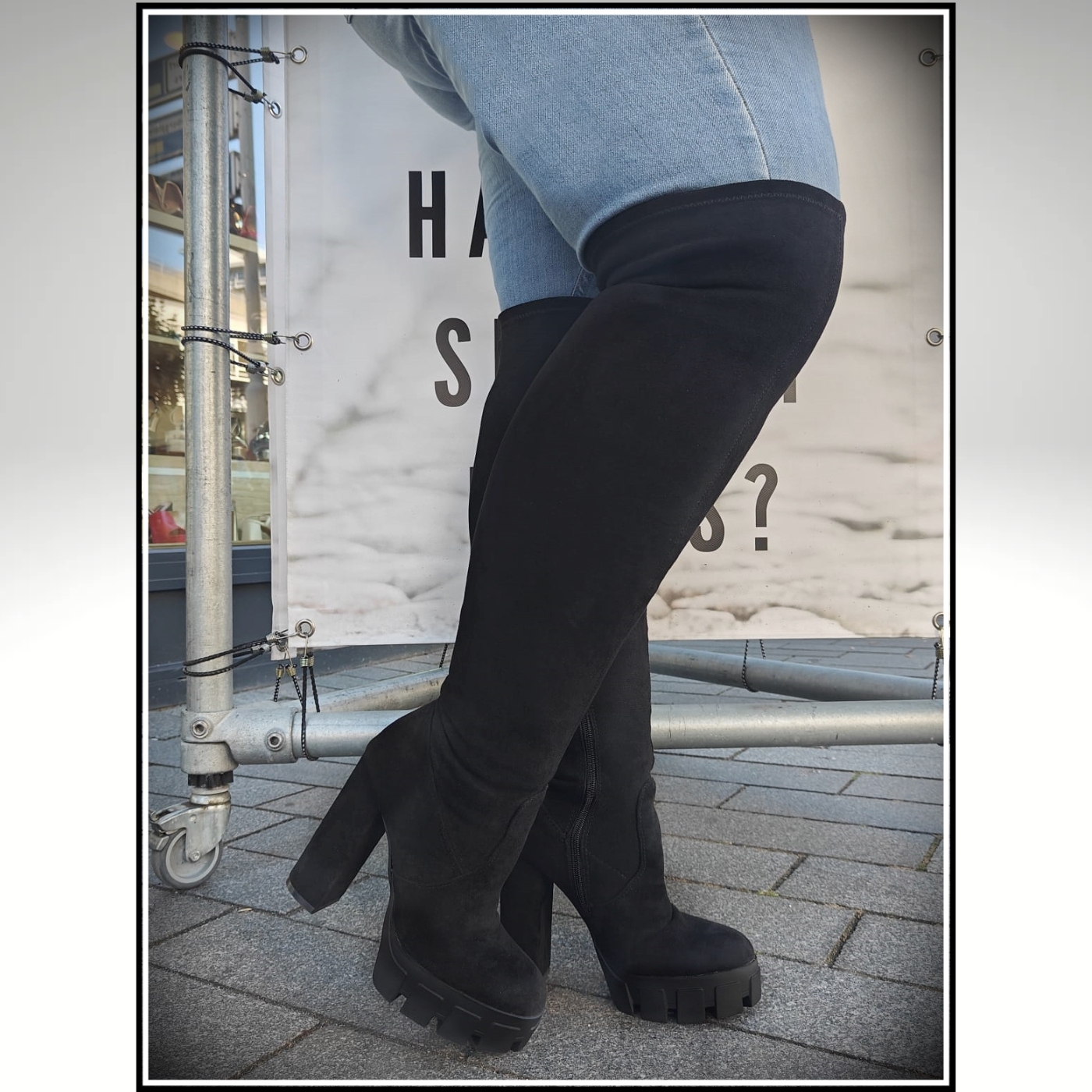Outfitideeën met kniehoge laarzen