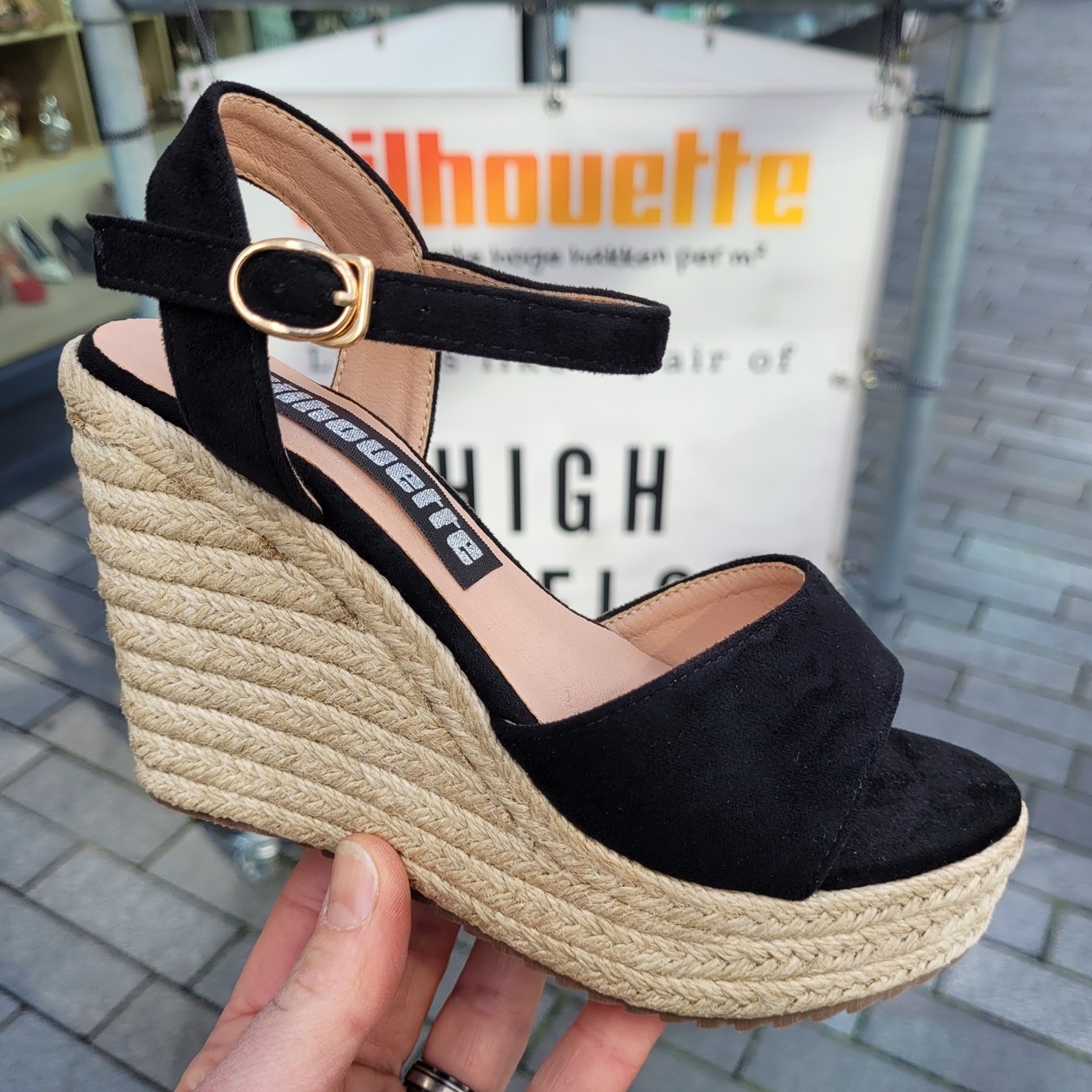 Sleehakken Dames Zwart Zwarte Hoge Sleehakken In Kleine Schoenmaat