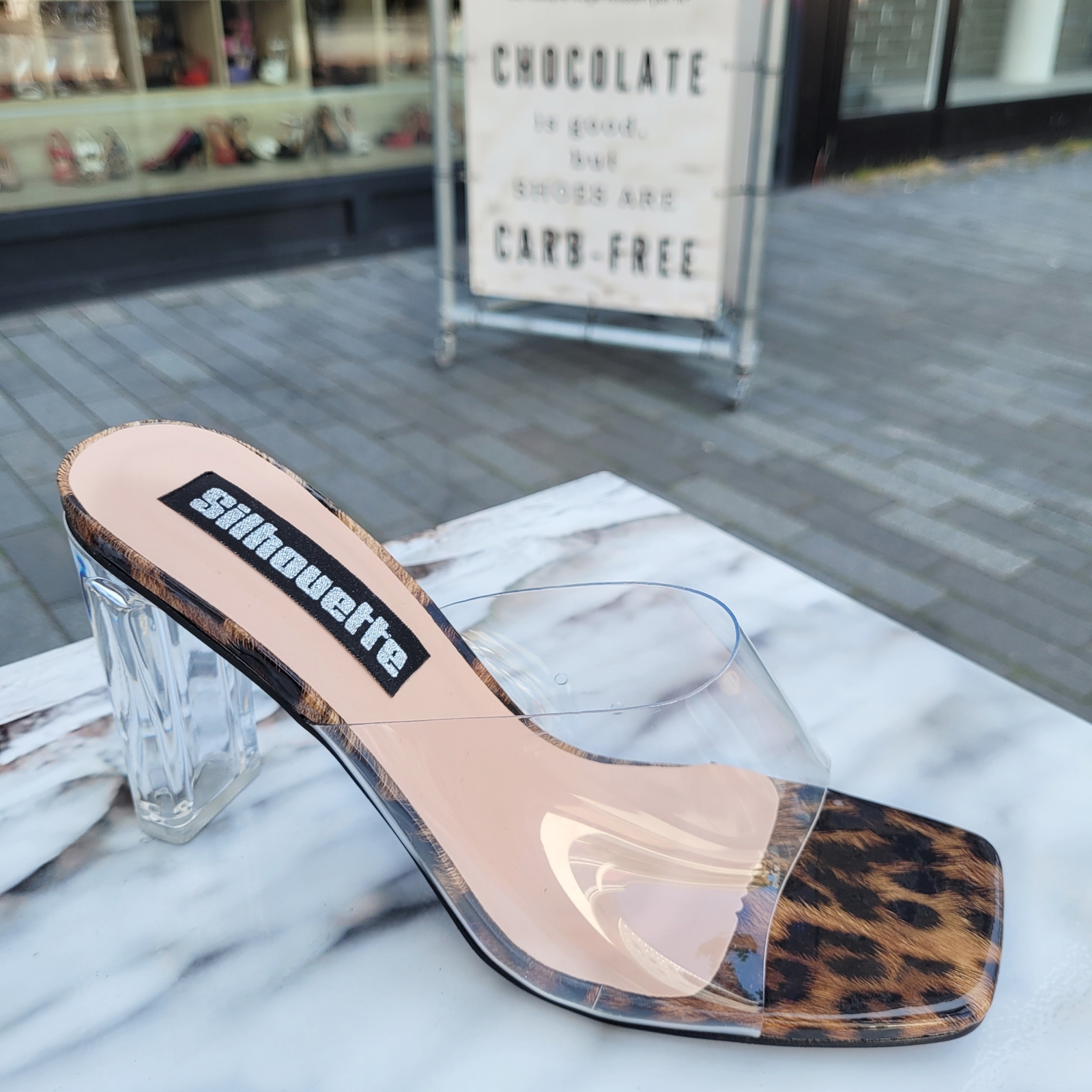 Pleaser Pleaser - CLASSIQUE01 Muiltjes met hak - Wit | Attitude Holland