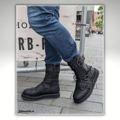 Demonia Cult boots voor heren zwart