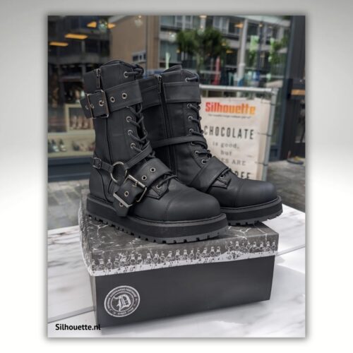 Demonia Cult boots voor heren zwart